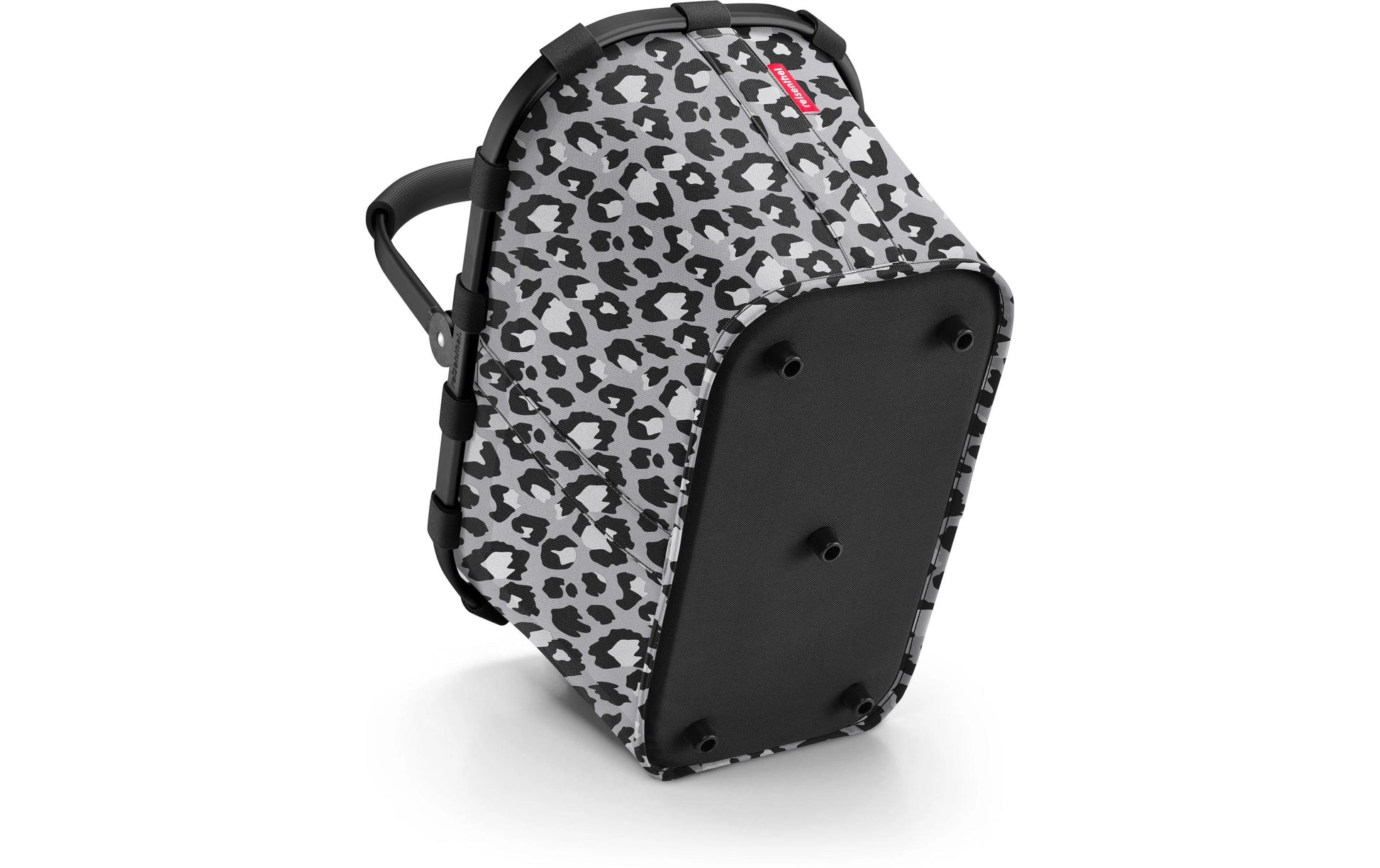 Reisenthel Stofftasche, Polyester, Motiv Leo Nero, 480×290×280 mm, faltbar
