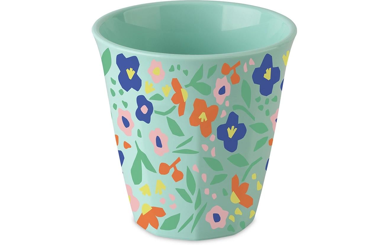 koziol Trinkbecher – 150 ml, Ø 7,9 cm, biozirkulärer Kunststoff, grün, spülmaschinenfest, BPA-frei