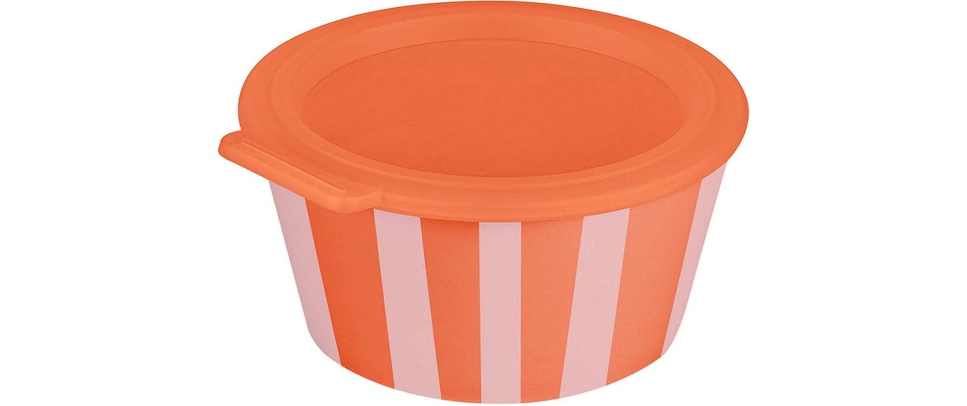 Koziol Schüssel Nora – 700 ml, Ø 14,7 cm, Kunststoff (biozirkulär), mit Deckel, spülmaschinenfest