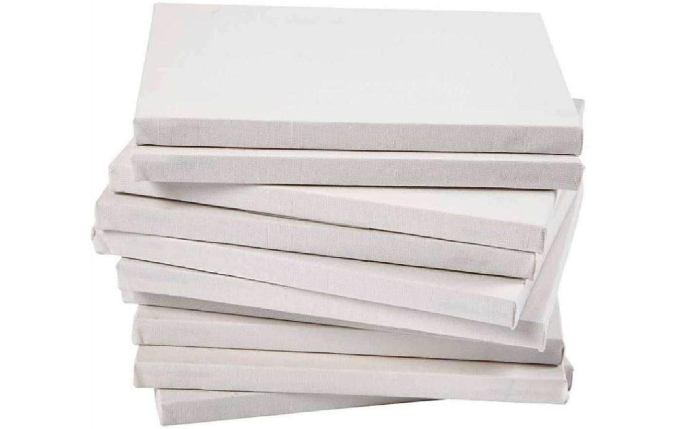 Creativ Company Keilrahmen, Baumwolle, 60 × 42 × 1,6 cm, Weiss