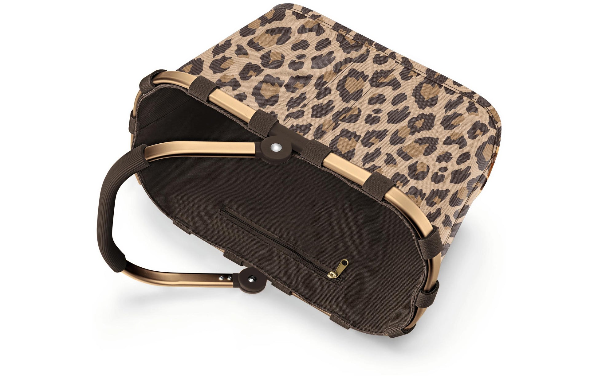 Reisenthel Stofftasche, Polyester, Motiv Leo Macchiato, 335×210×195 mm