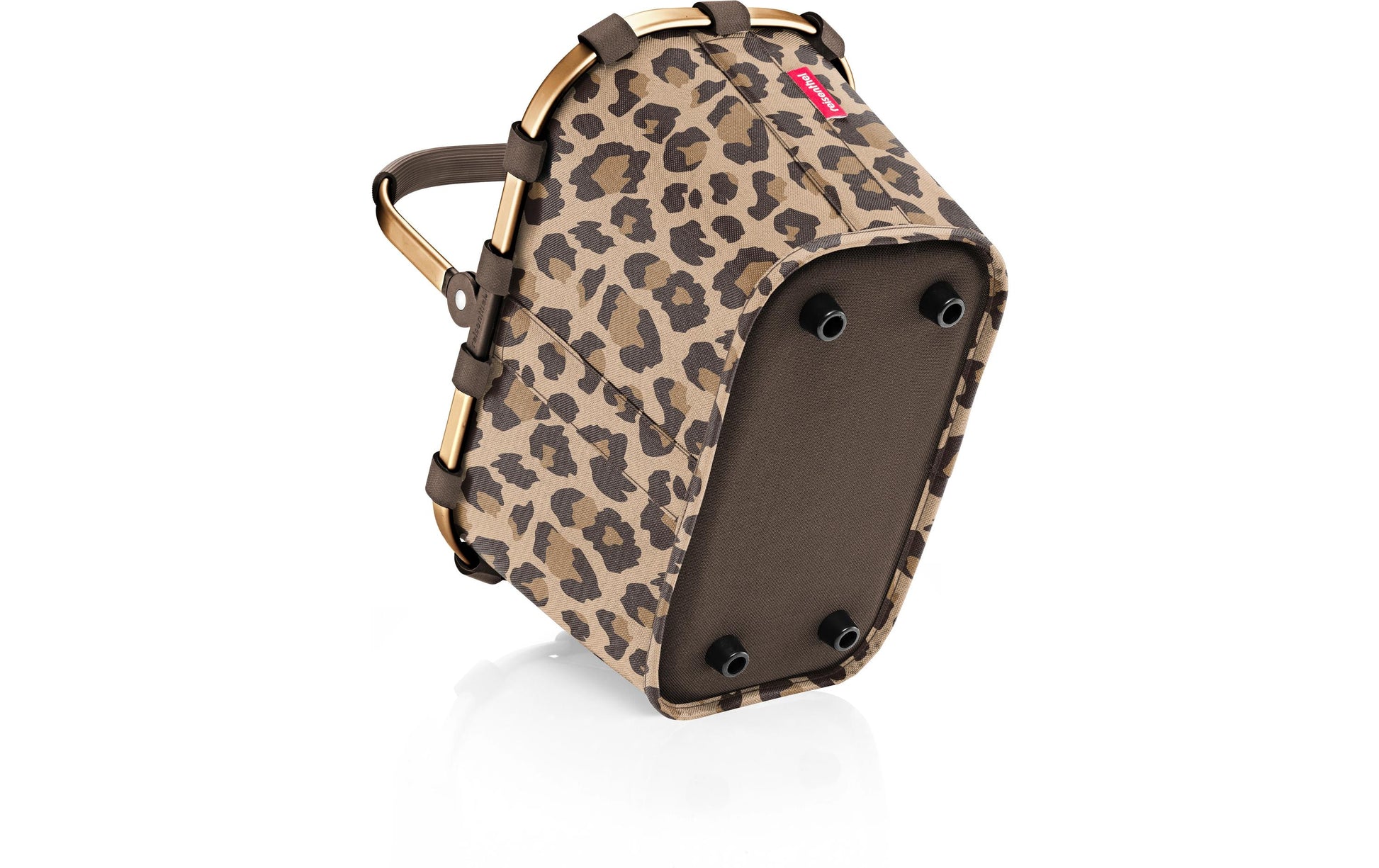 Reisenthel Stofftasche, Polyester, Motiv Leo Macchiato, 335×210×195 mm