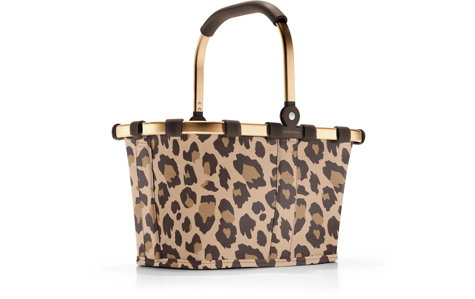 Reisenthel Stofftasche, Polyester, Motiv Leo Macchiato, 335×210×195 mm