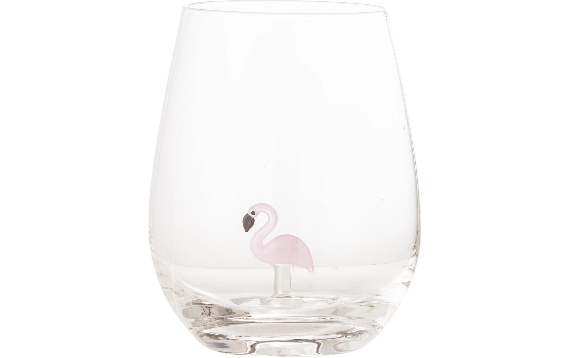 Bloomingville Misa Trinkglas – 560 ml, Ø 9,0 cm, H 12,0 cm, Glas, Transparent