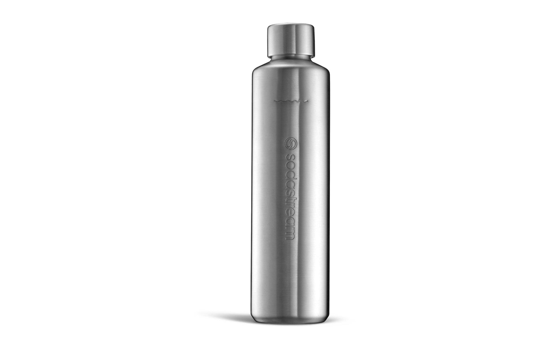 SodaStream Karbonisiererflasche, Edelstahl, 800 ml – für DUO