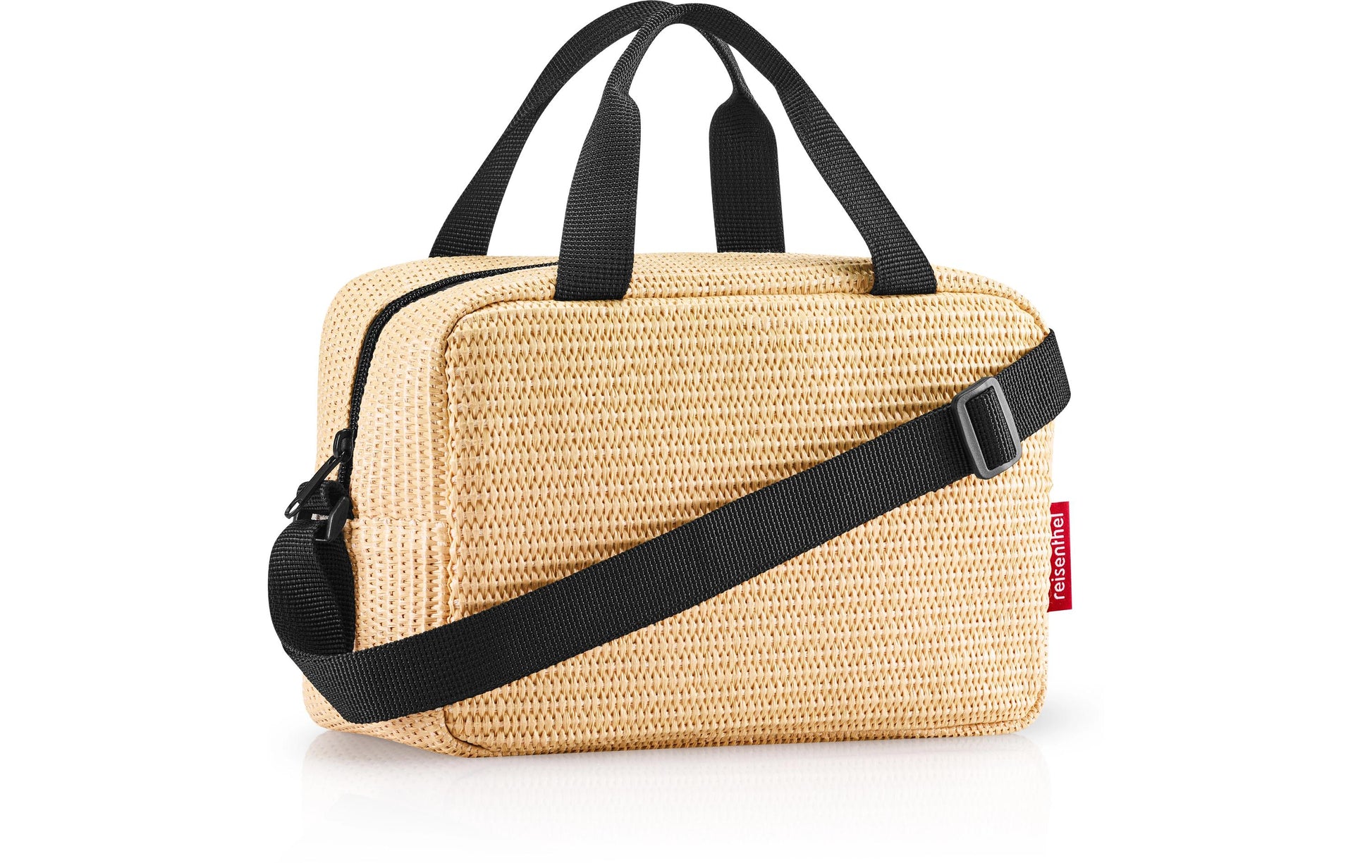 Reisenthel Kühltasche To-Go – 3 l – Schwarz – Recyceltes Polyester – Raffia Black