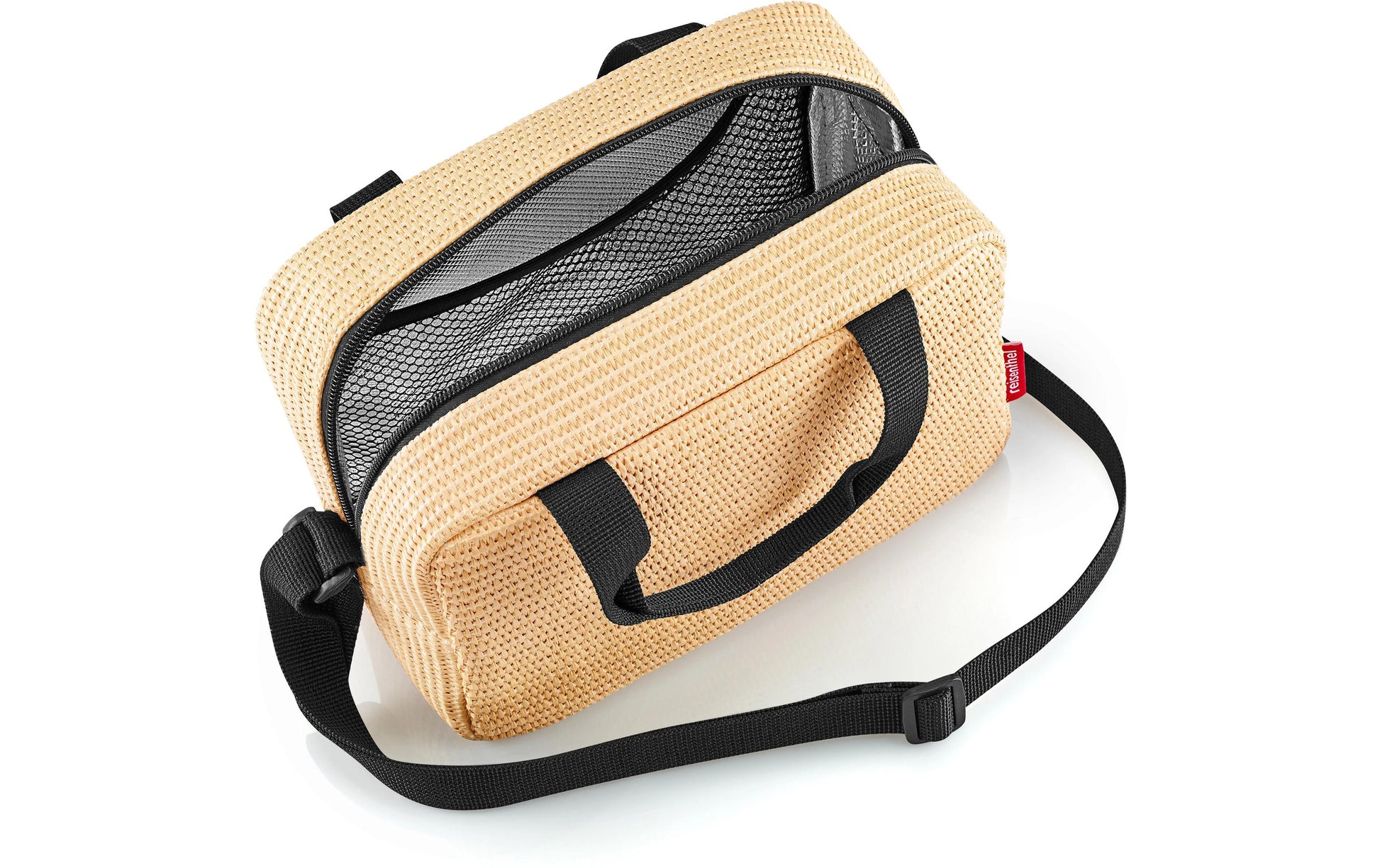 Reisenthel Kühltasche To-Go – 3 l – Schwarz – Recyceltes Polyester – Raffia Black
