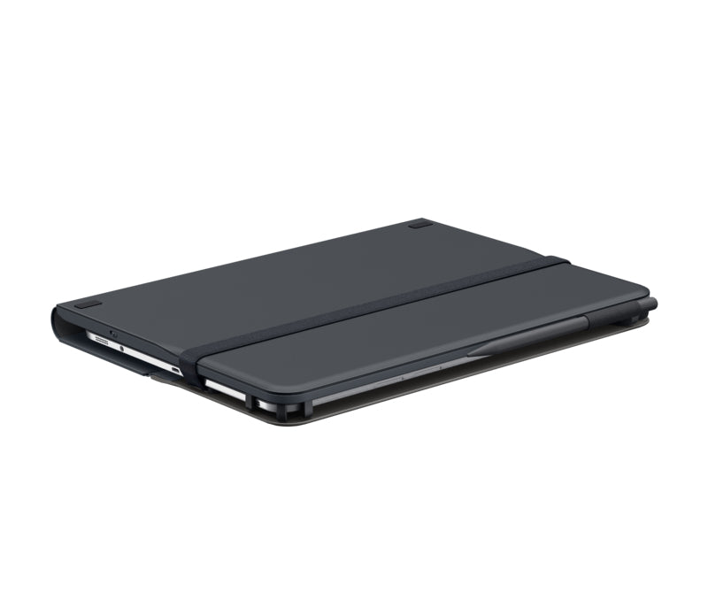 Logitech Tastatur-Case für Tablets 9"–10" – Bluetooth, QWERTY (IT), spritzwassergeschützt – Schwarz