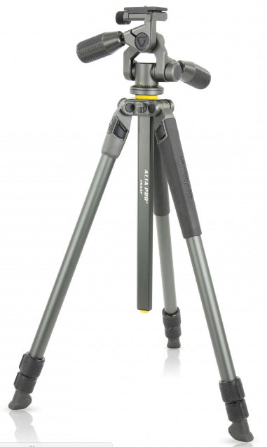 Vanguard Alta Pro 2+ 263AP Stativ – Aluminium, 26 mm, 3 Abschnitte, 175,2 cm, Traglast 5 kg – Grau