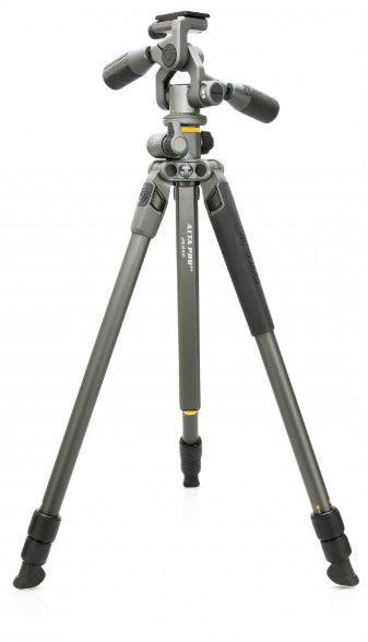 Vanguard Alta Pro 2+ 263AP Stativ – Aluminium, 26 mm, 3 Abschnitte, 175,2 cm, Traglast 5 kg – Grau