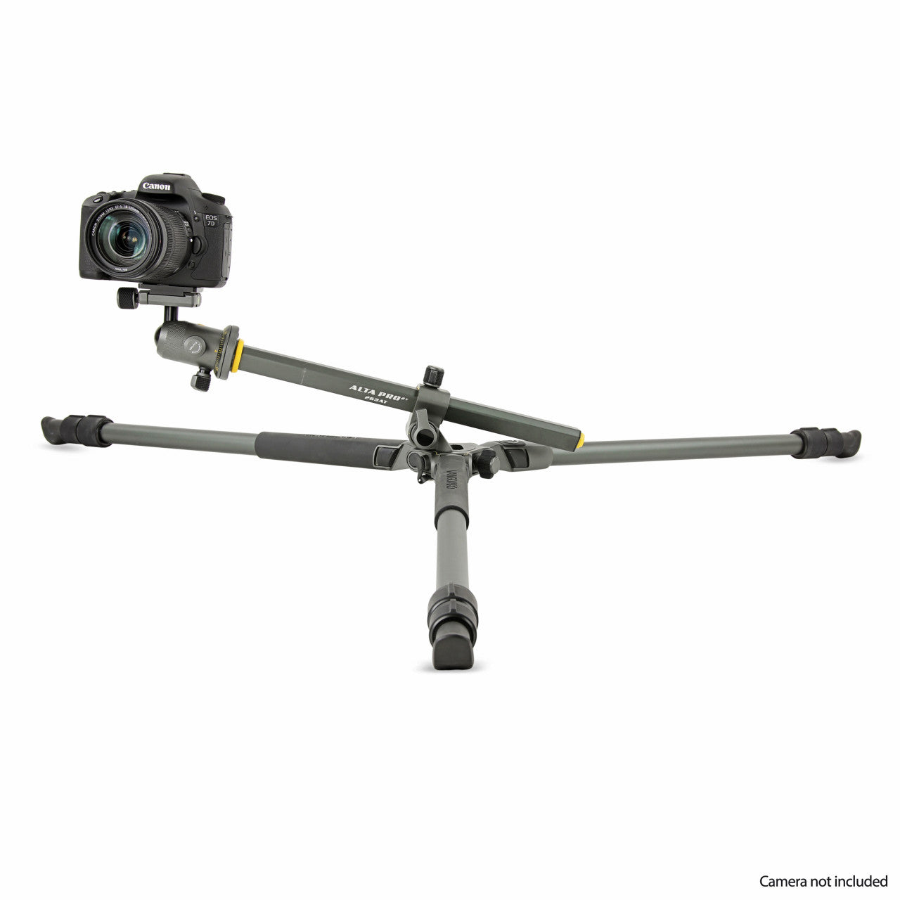 Vanguard Alta Pro 2+ 263AB100 Stativ – 173,4 cm – 7 kg – 3 Abschnitte, Twist-Lock – Grau