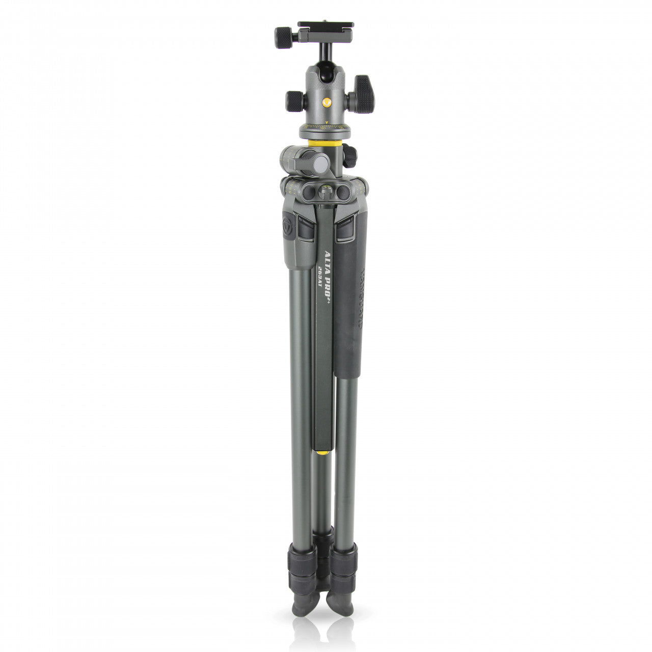 Vanguard Alta Pro 2+ 263AB100 Stativ – 173,4 cm – 7 kg – 3 Abschnitte, Twist-Lock – Grau