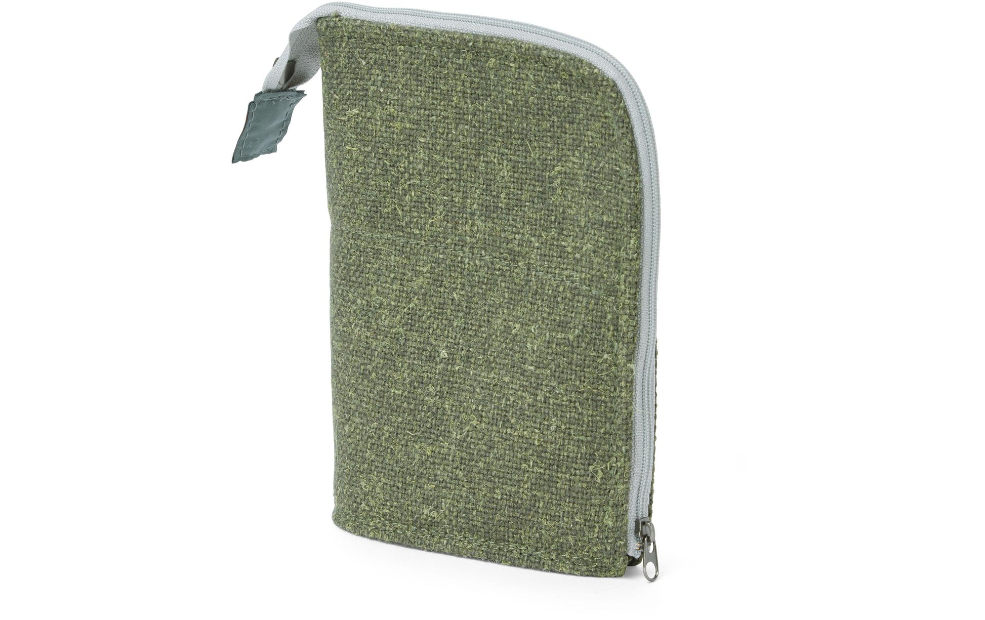 Hotbox Hectare – Schlamperetui, Grün, Hanf, Wolle, 14,3 × 19 × 4,5 cm