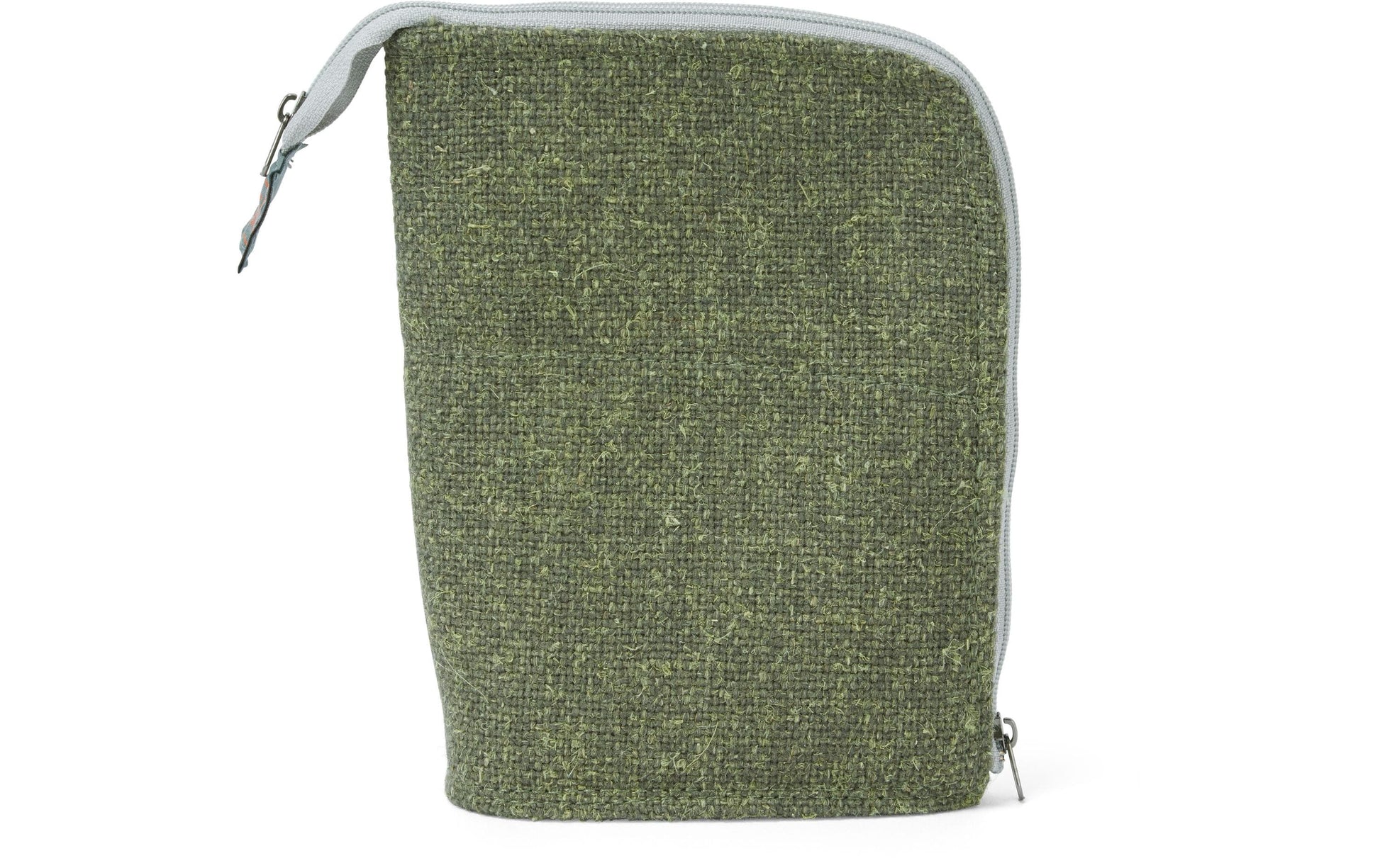 Hotbox Hectare – Schlamperetui, Grün, Hanf, Wolle, 14,3 × 19 × 4,5 cm