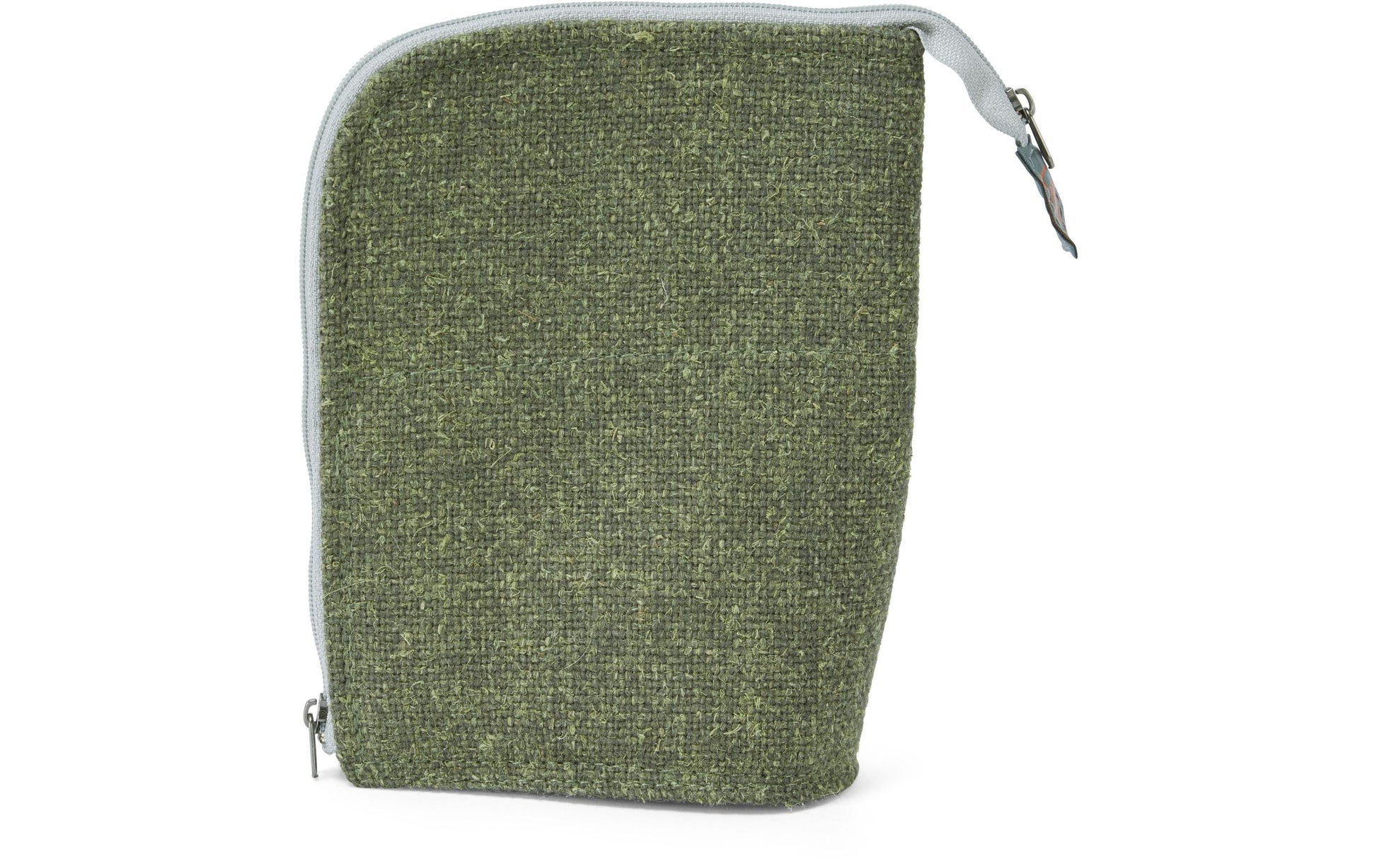 Hotbox Hectare – Schlamperetui, Grün, Hanf, Wolle, 14,3 × 19 × 4,5 cm