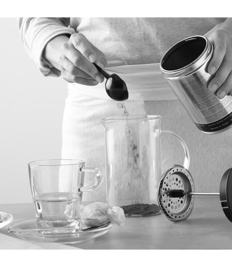 Leonardo 025506 French Press / Kaffeebereiter – 0,6 l, 4 Tassen, Borosilikatglas