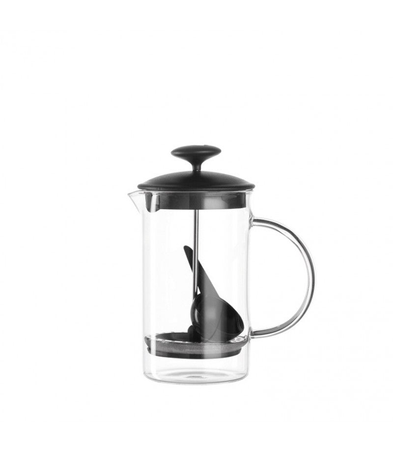 Leonardo 025506 French Press / Kaffeebereiter – 0,6 l, 4 Tassen, Borosilikatglas