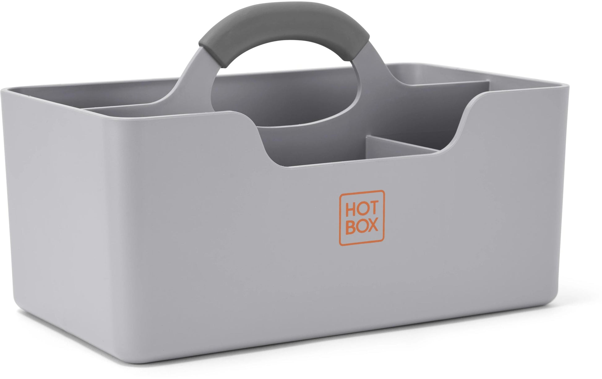 Hotbox Schubladenelement – 4 Schubladen, grau, Polypropylen (PP), B 312 × H 190 × T 182 mm