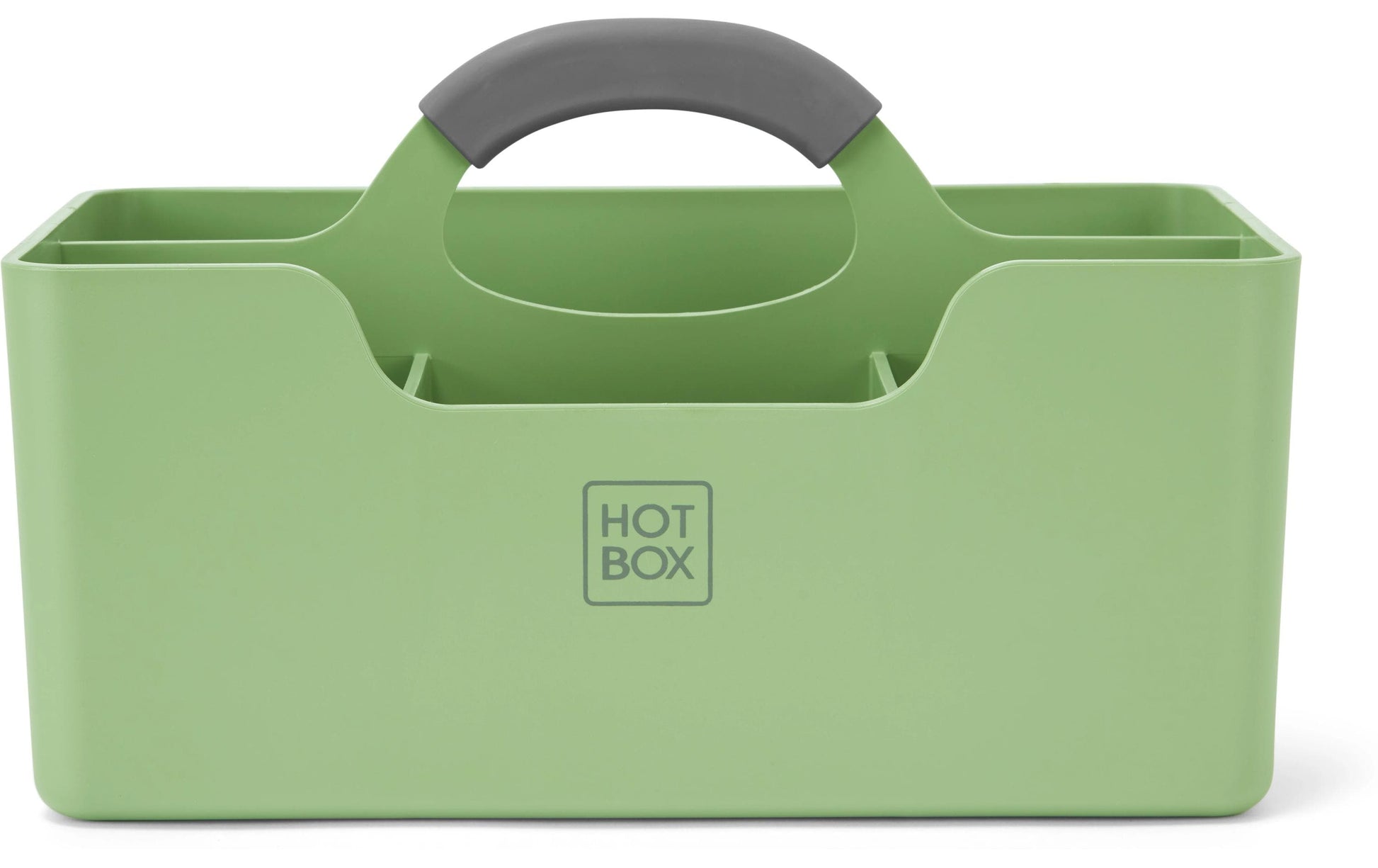 Hotbox Stehsammler – Kunststoff, Grün, mit Griffloch, Recycelt, 312×190×182 mm
