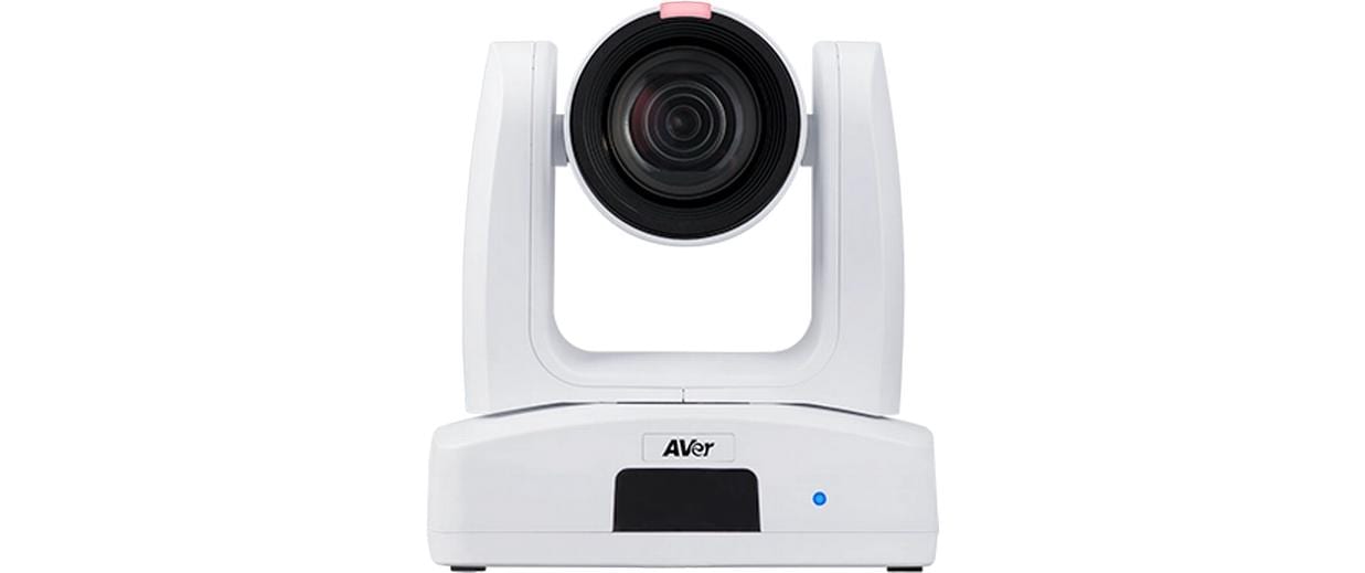AVer PTZ211W – PTZ-Kamera, 1080p60, 12× optischer Zoom, NDI HX3, HDMI/SDI/USB/IP, Weiss