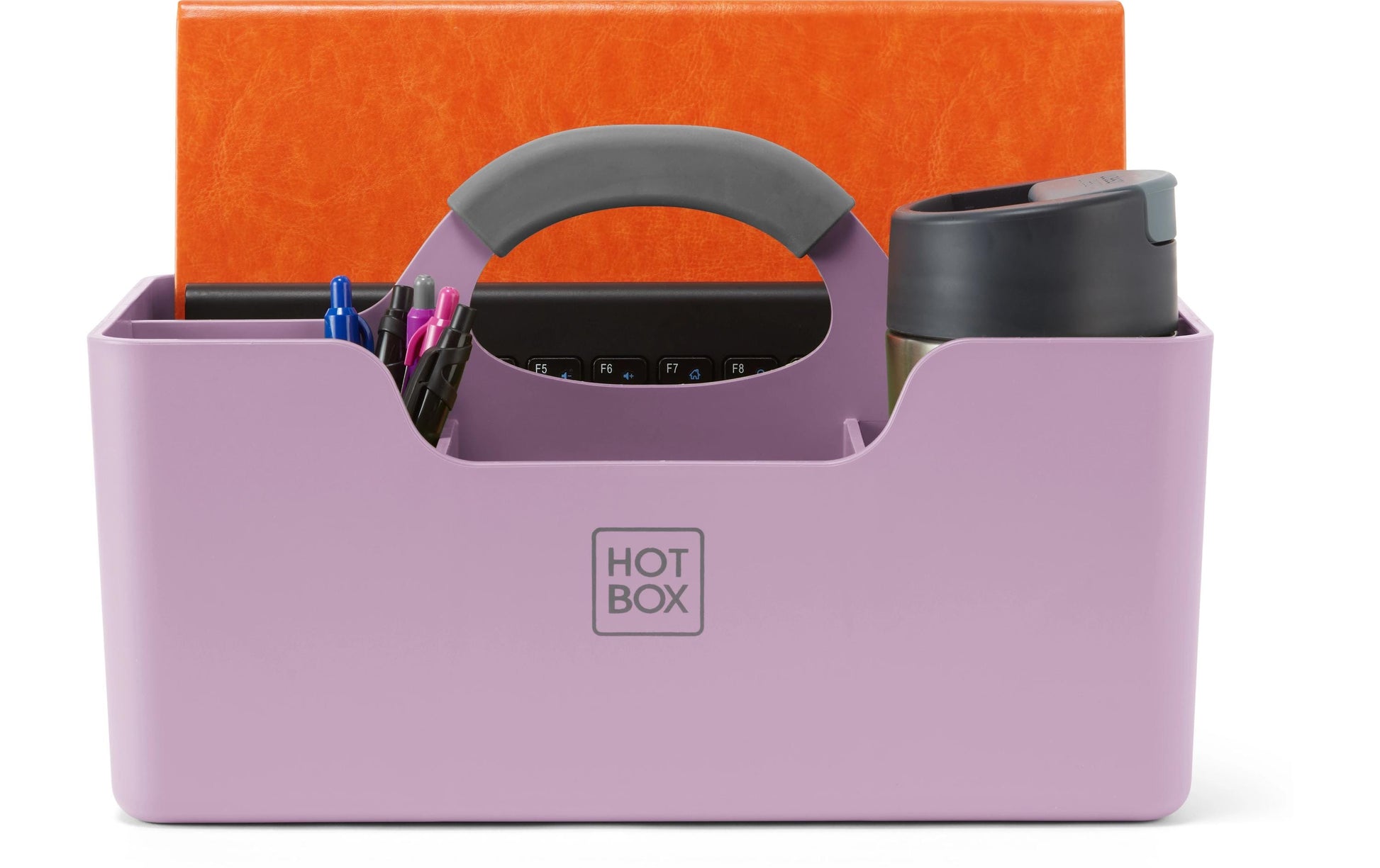 Hotbox 1 Schubladenelement – 4 Schubladen, Violett, Polypropylen (PP), B 312 × H 190 × T 182 mm