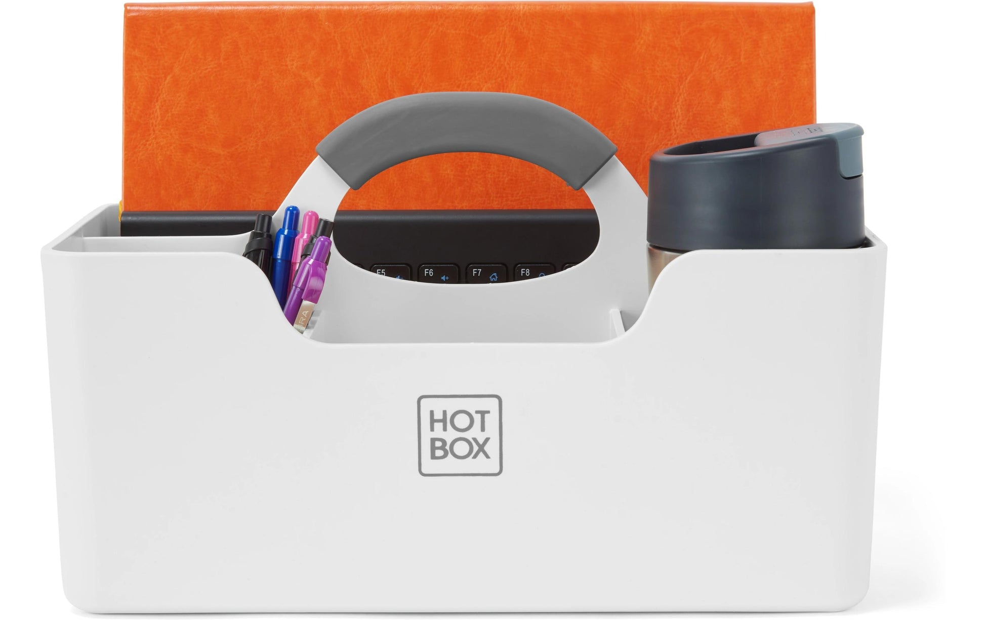Hotbox Schubladenelement – 4 Schubladen, weiss, Polypropylen (PP), B 312 × H 190 × T 182 mm