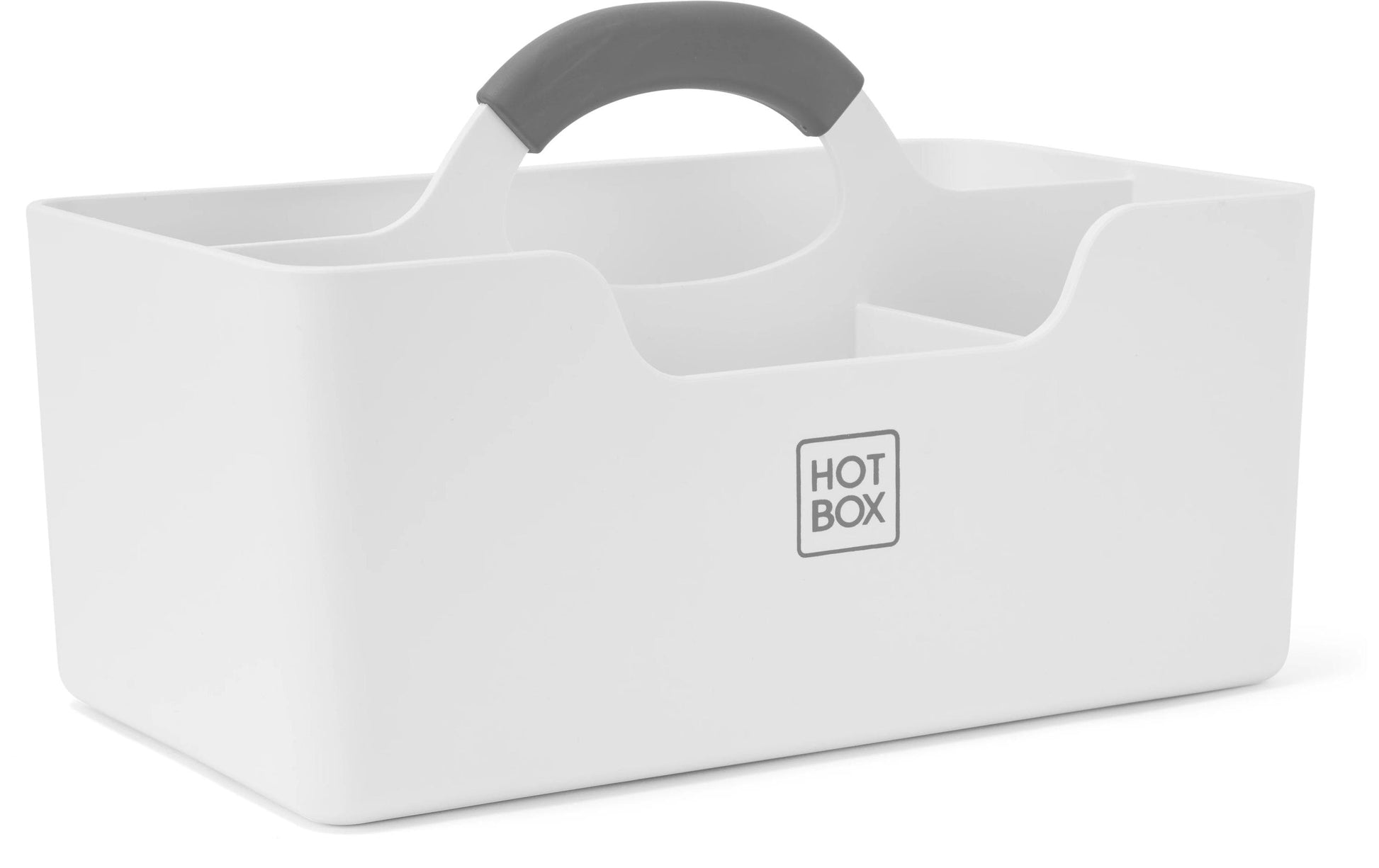 Hotbox Schubladenelement – 4 Schubladen, weiss, Polypropylen (PP), B 312 × H 190 × T 182 mm