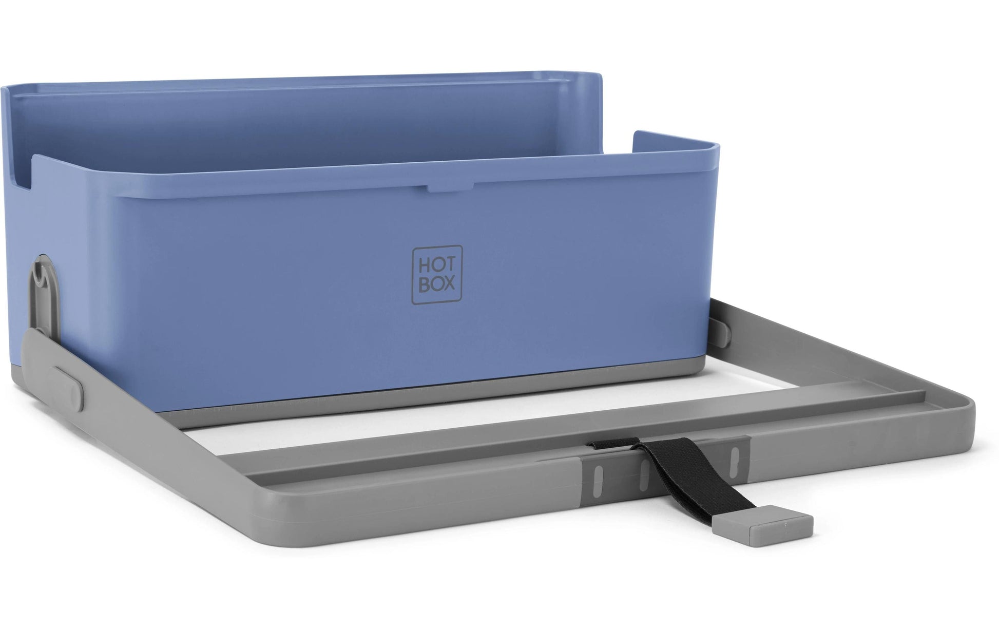 Hotbox Laptop-Ständer – bis 14,9", höhenverstellbar, mit 2 Schubladen – Blau