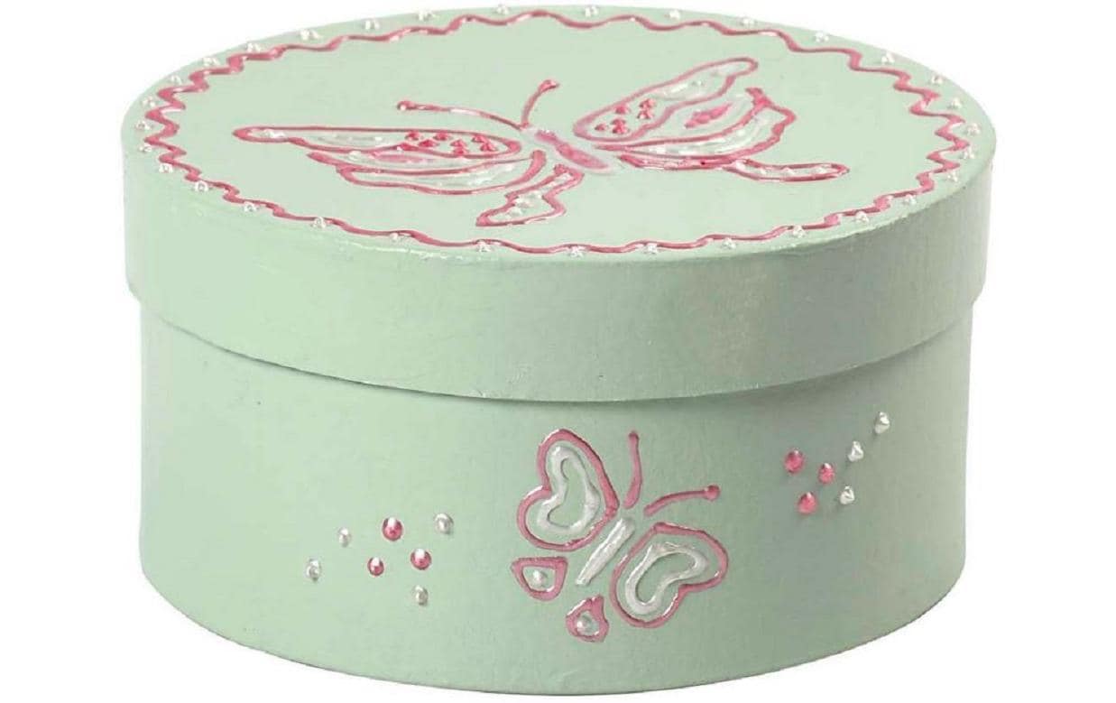Creativ Company Aufbewahrungsbox 3 Stück (mit Deckel) – Papier – Natur