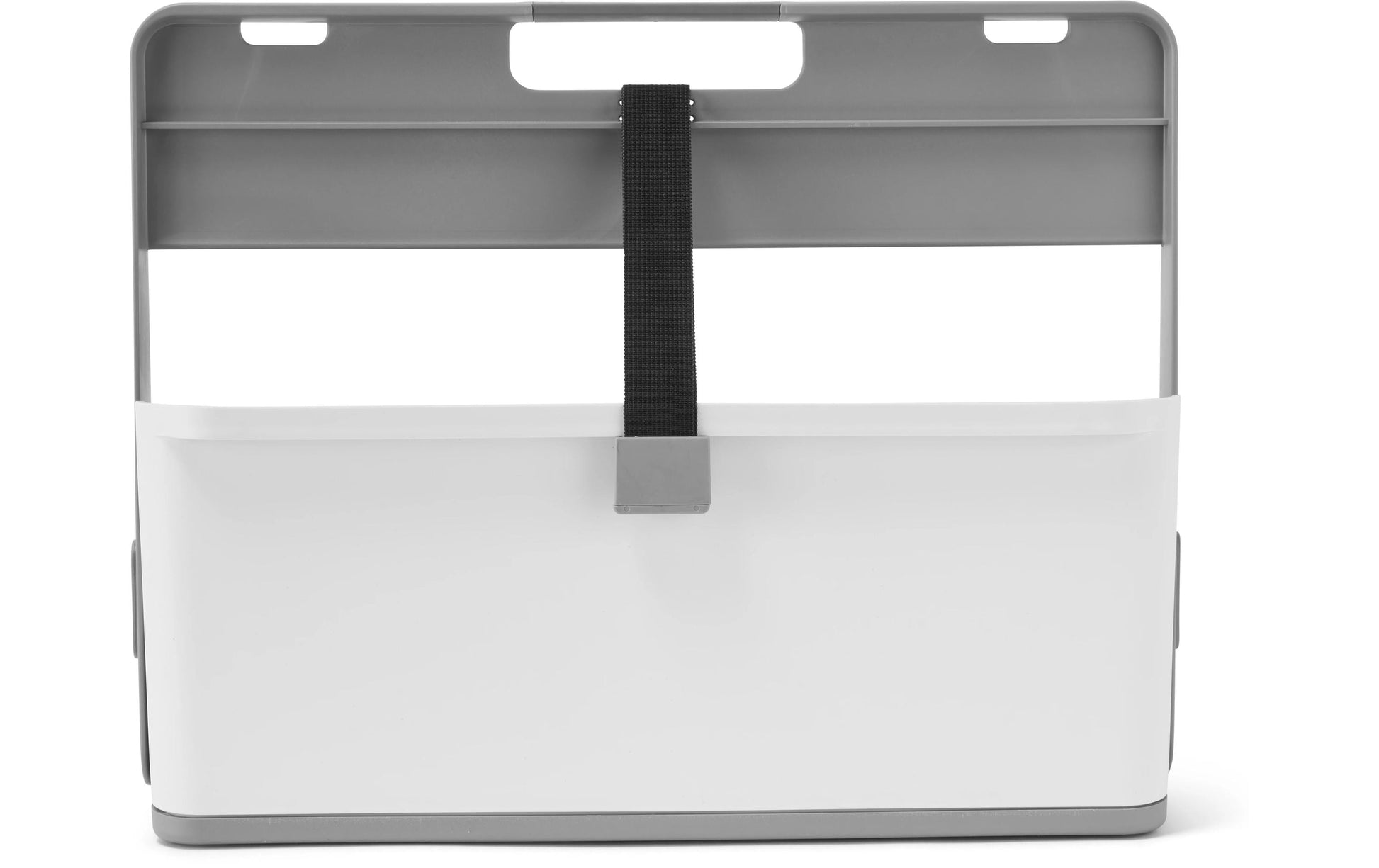 Hotbox Schubladenelement – 2 Schubladen, höhenverstellbar mit Softgrip, weiss, Polypropylen (PP), B 398 × H 30
