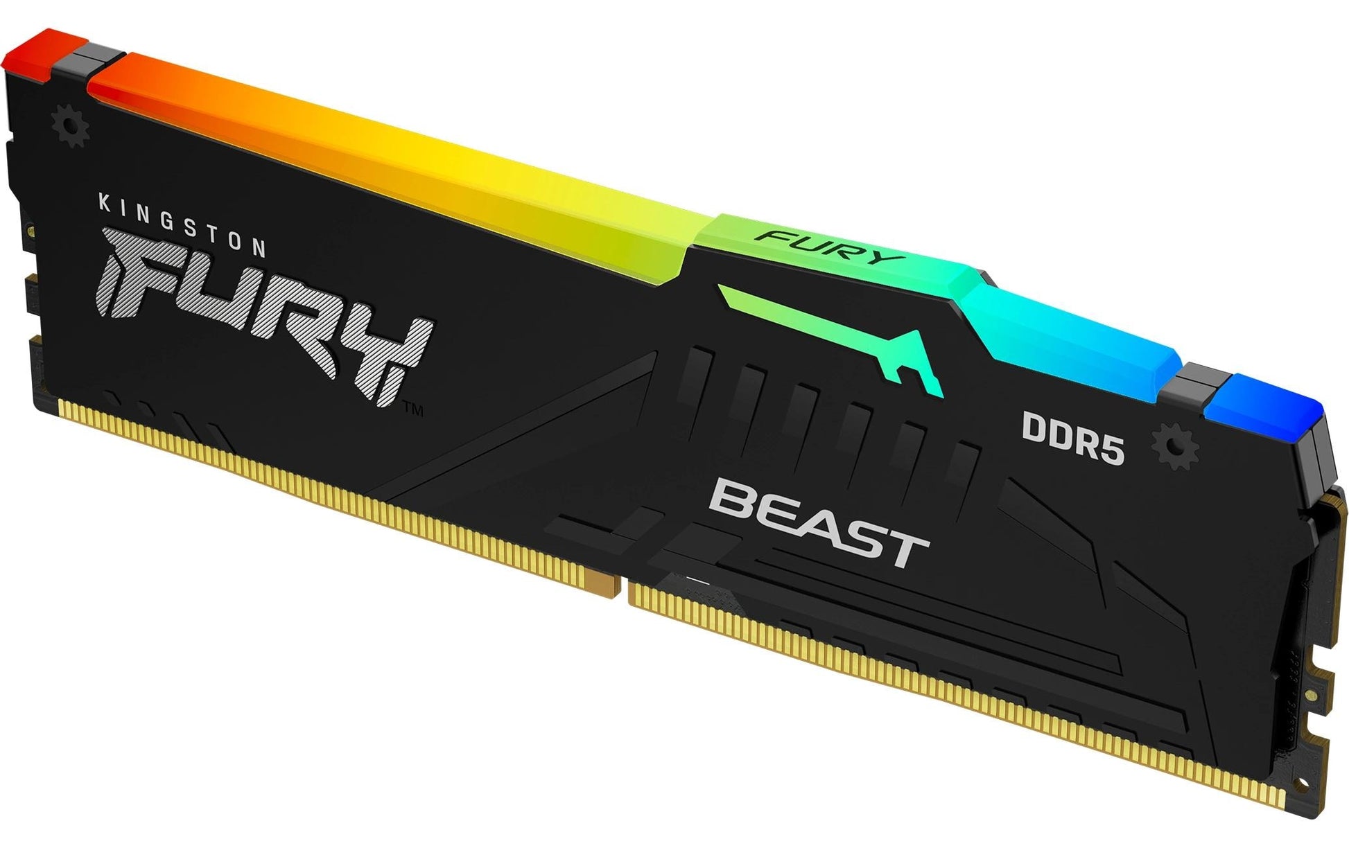 Kingston Technology Kingston FURY Beast – DDR5 RAM – 16 GB, 6000 MT/s, CL36, 288-poliger DIMM, RGB, EXPO