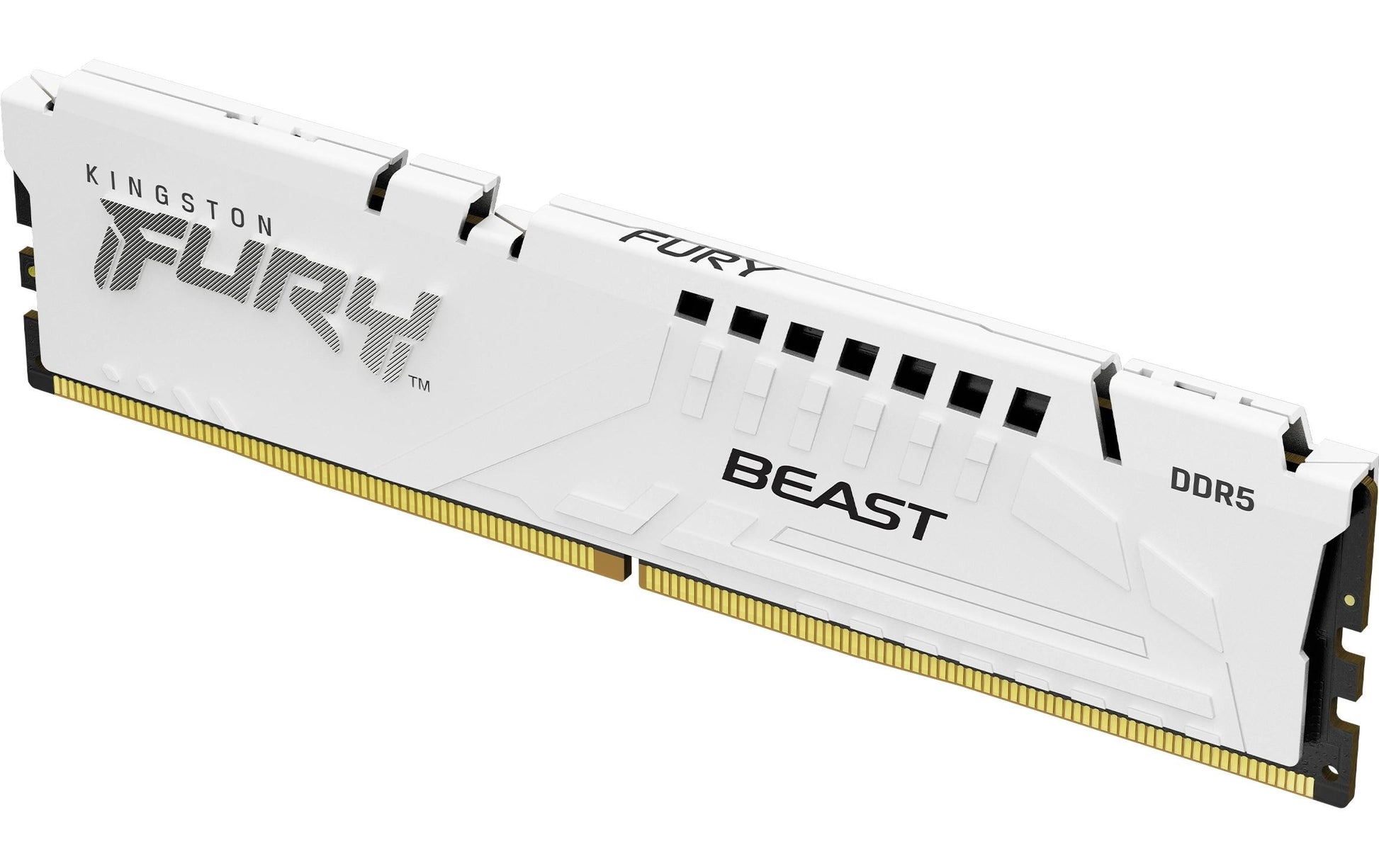 Kingston Technology Kingston Fury Beast – DDR5 Arbeitsspeicher – 32 GB (2×16 GB), 6000 MT/s, CL30, EXPO, 1,35 V, Weiss