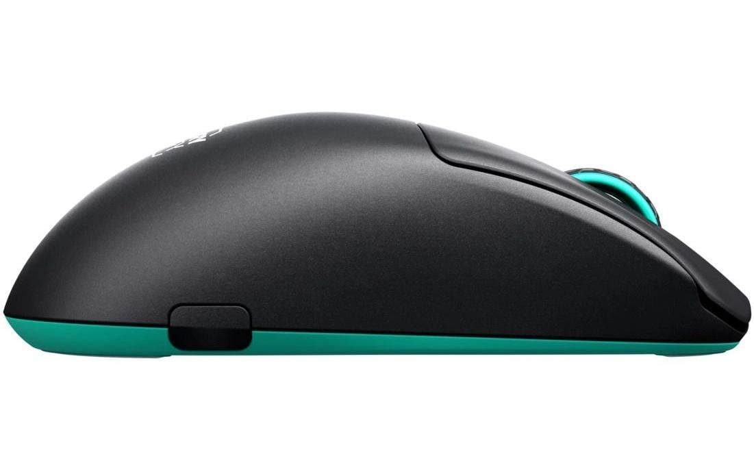 CHERRY XTRFY M68 – Gaming-Maus – Kabellos (2,4 GHz), 26000 DPI, Schwarz, Türkis