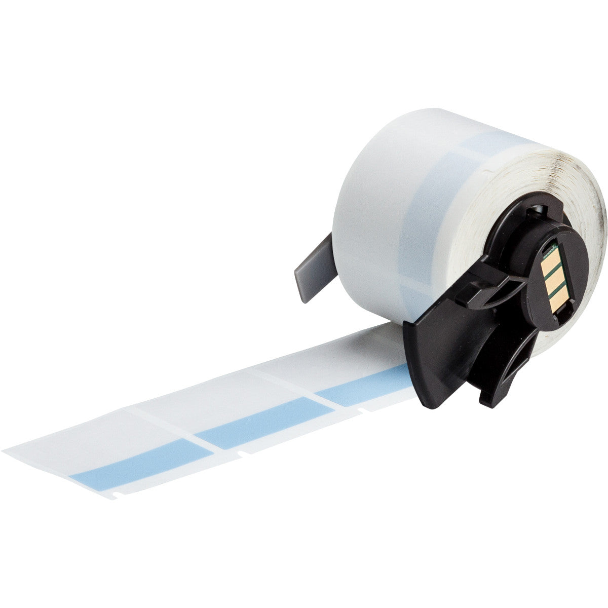 Brady Etiketten (Rolle) 38 × 38 mm – Vinyl, blau – permanent haftend – Thermotransfer – für M610/M611