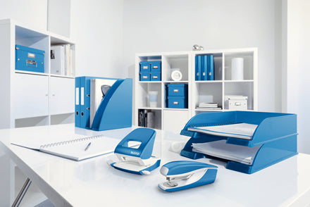 Leitz NeXXt 55021036 Hefter, blau, metallisch