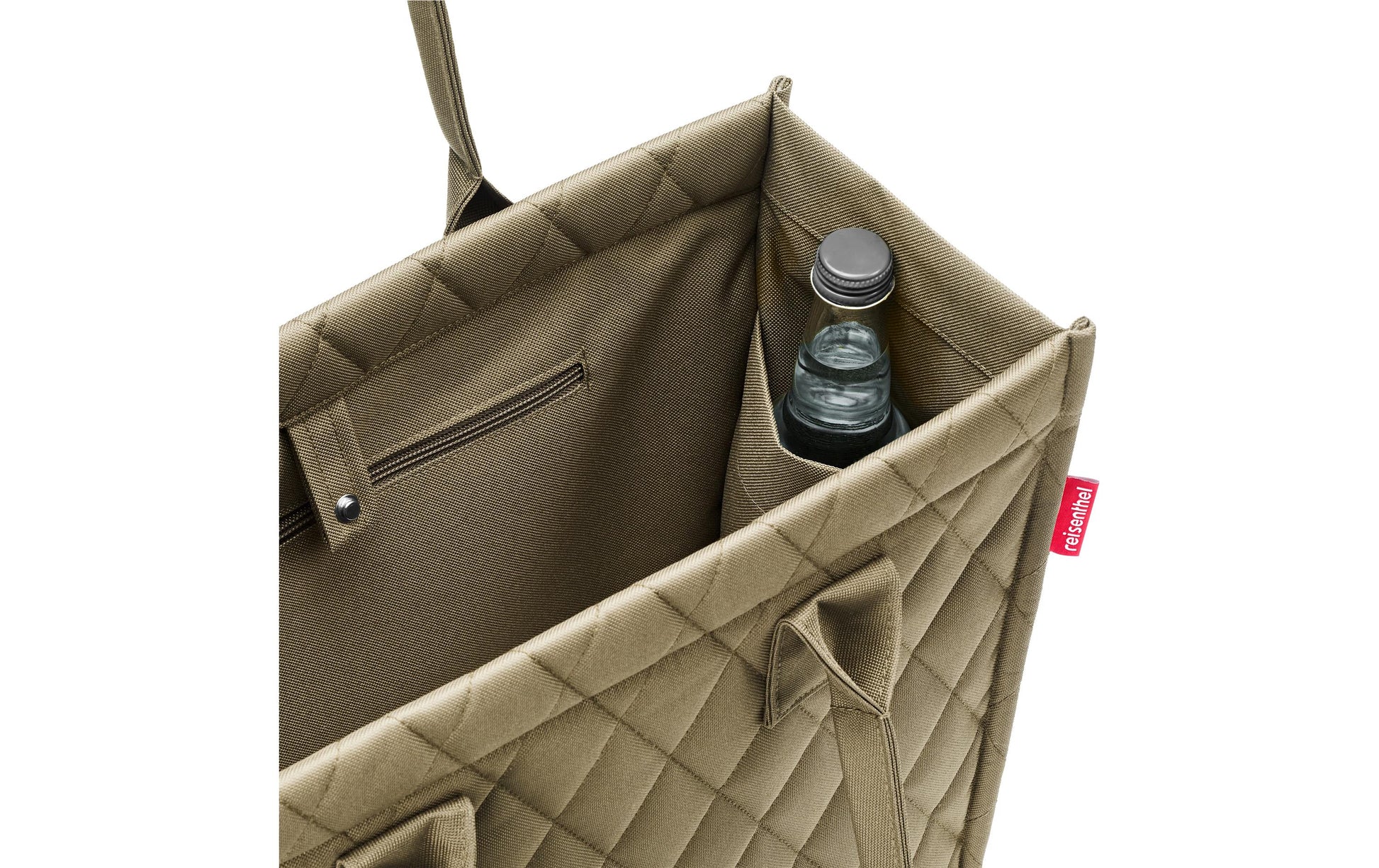 Reisenthel Stofftasche, Polyester, Olivgrün, 420×350×170 mm