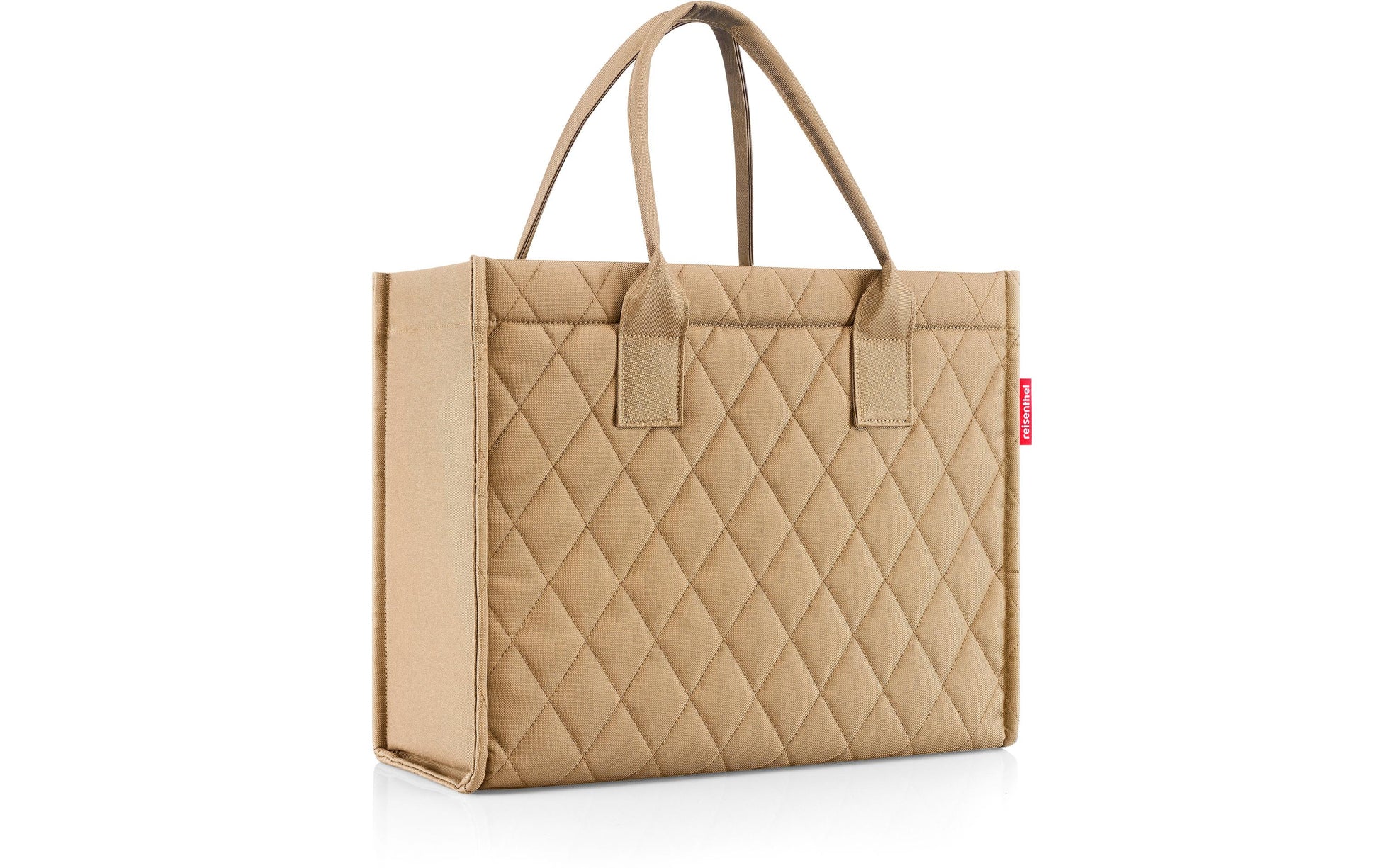 Reisenthel Stofftasche, Polyester, Motiv Rhombus Ginger, 420×350×170 mm