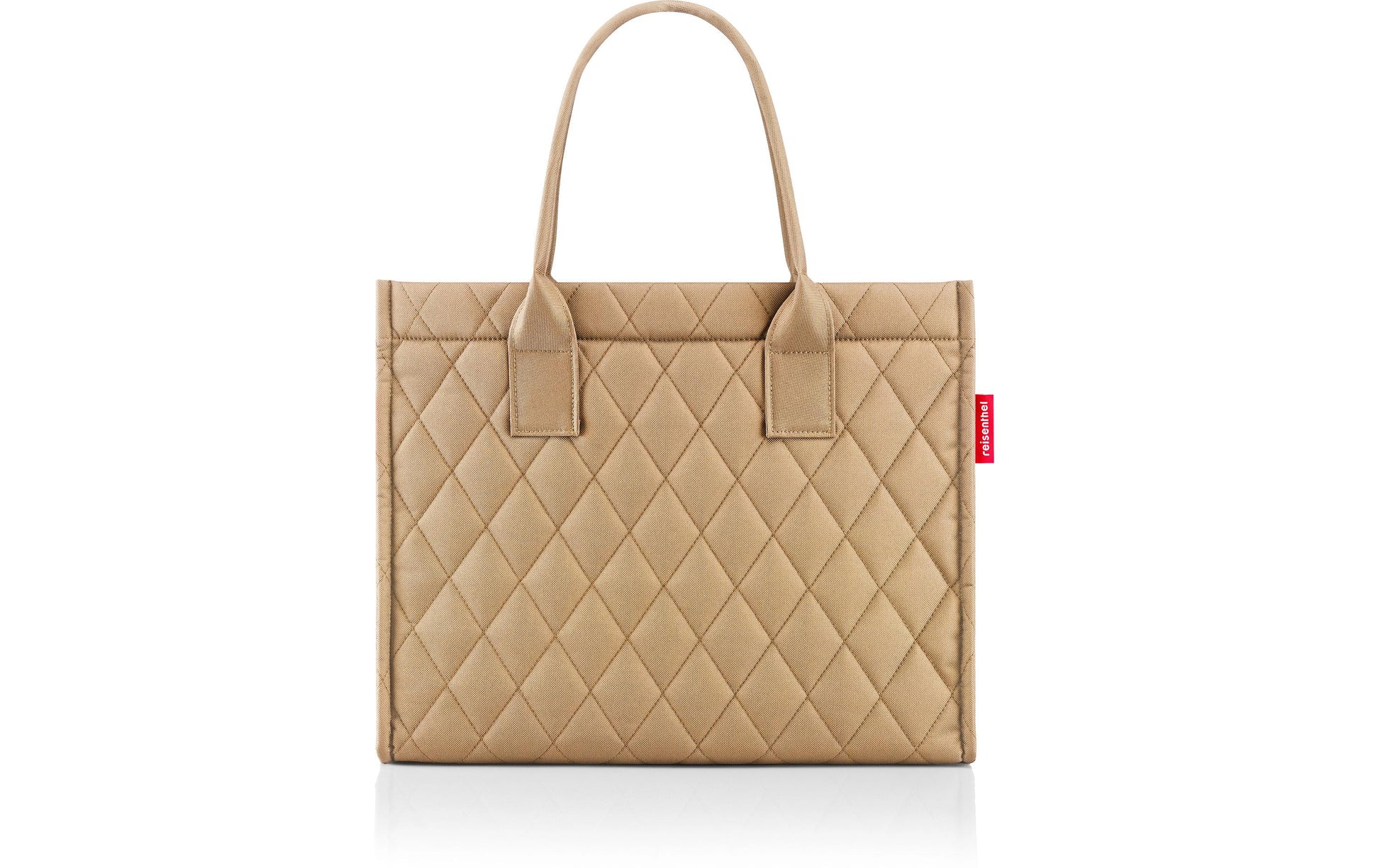 Reisenthel Stofftasche, Polyester, Motiv Rhombus Ginger, 420×350×170 mm