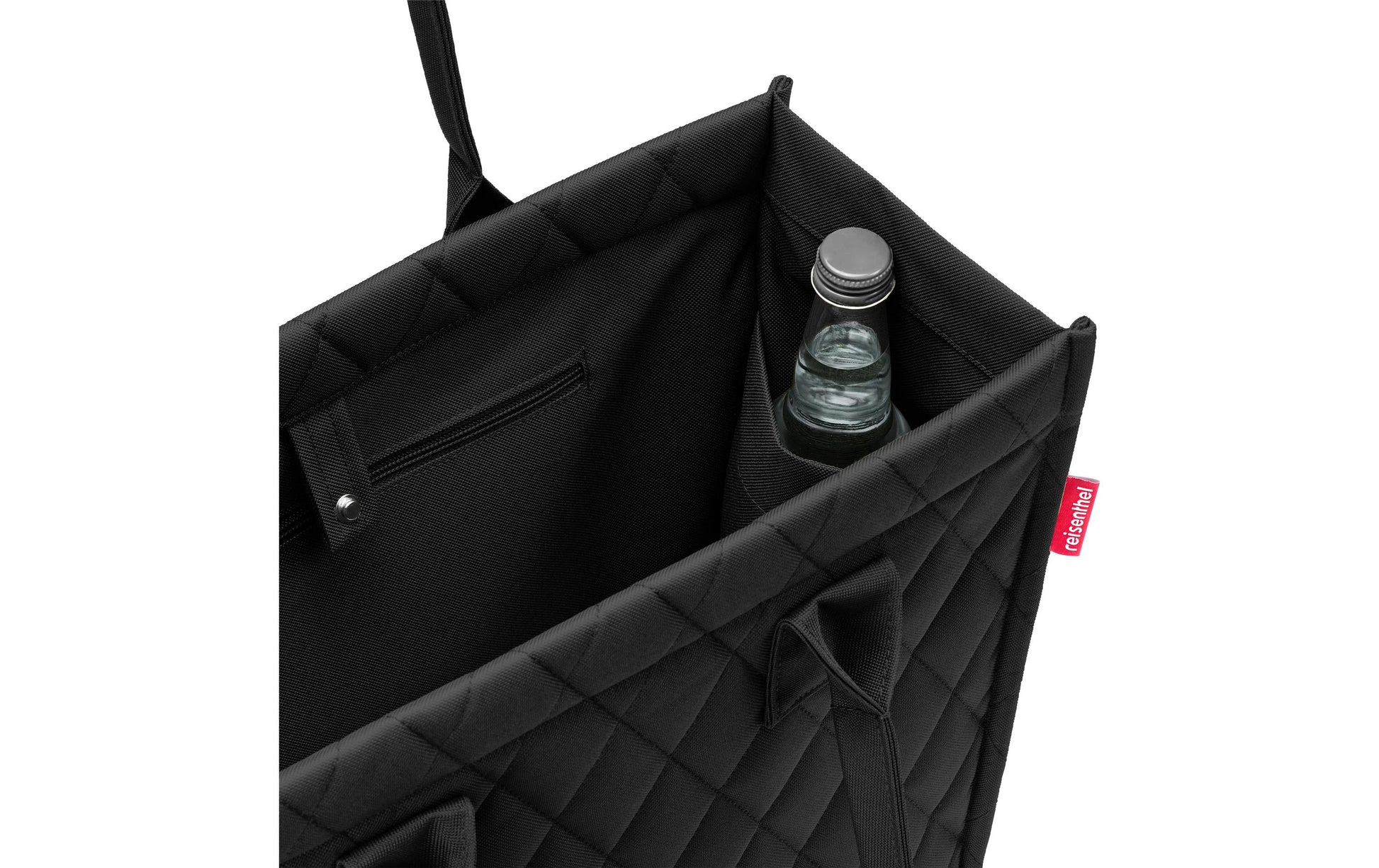 Reisenthel Stofftasche, Polyester, Schwarz, 420×350×170 mm