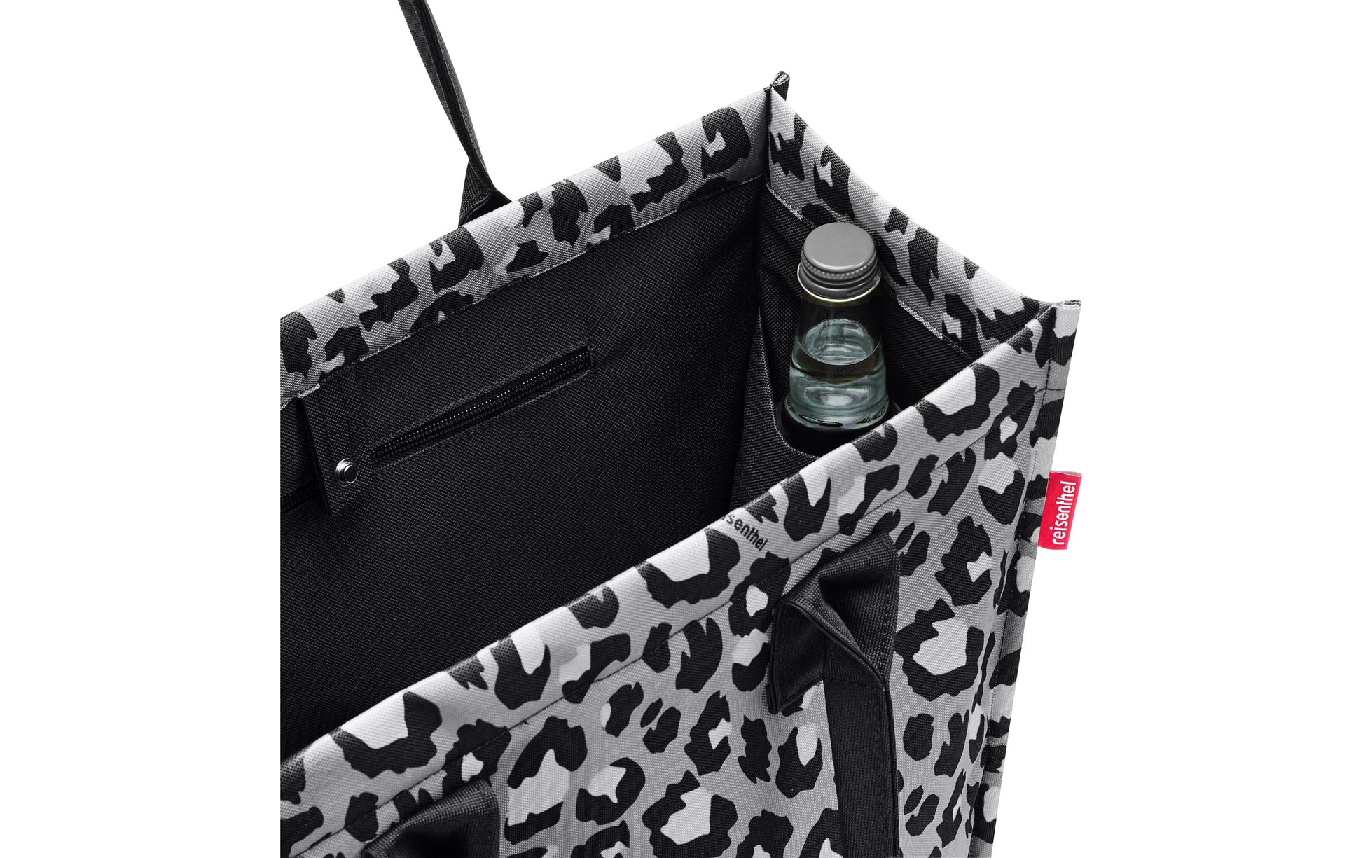 Reisenthel Stofftasche, Polyester, Motiv leo nero, 420×350×170 mm
