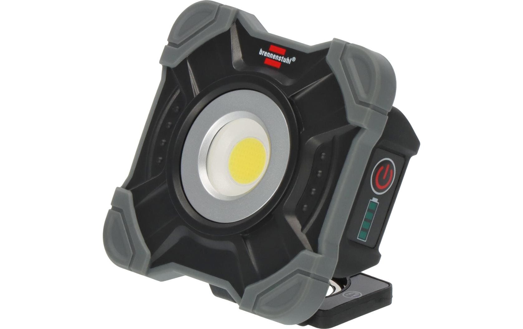 Brennenstuhl Taschenlampe – 2200 lm, IP54, Akku (USB), dimmbar, 20 W – Silber