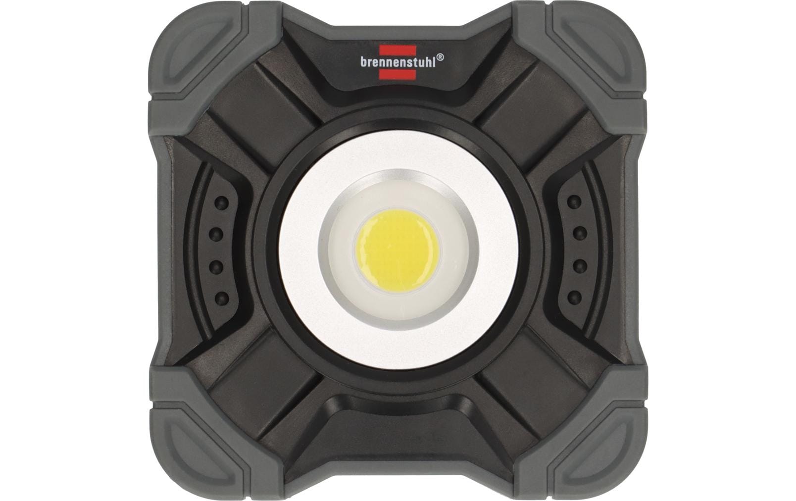 Brennenstuhl Taschenlampe – 2200 lm, IP54, Akku (USB), dimmbar, 20 W – Silber