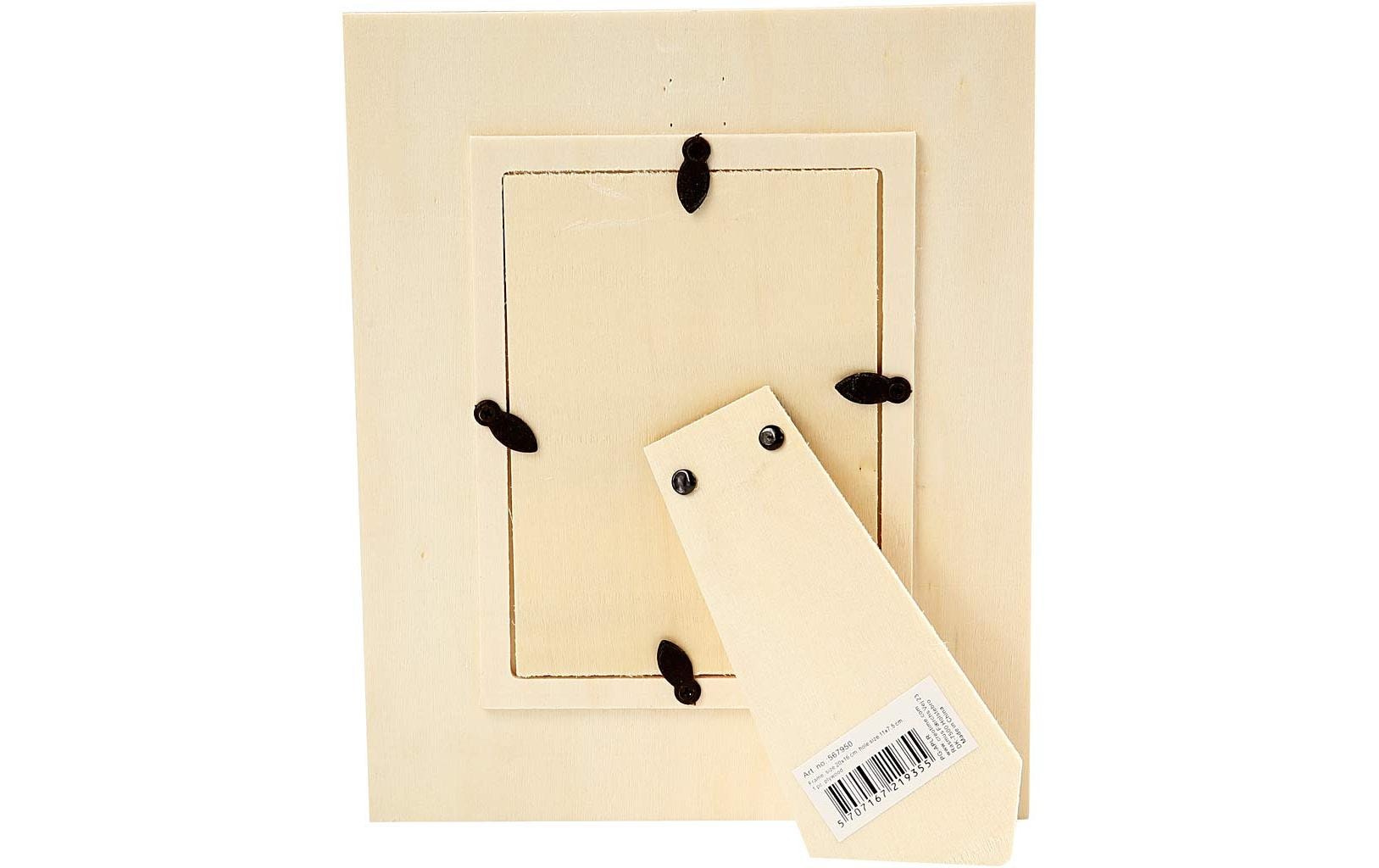 Creativ Company Bilderrahmen – für 20 × 16 cm – Holz, natur