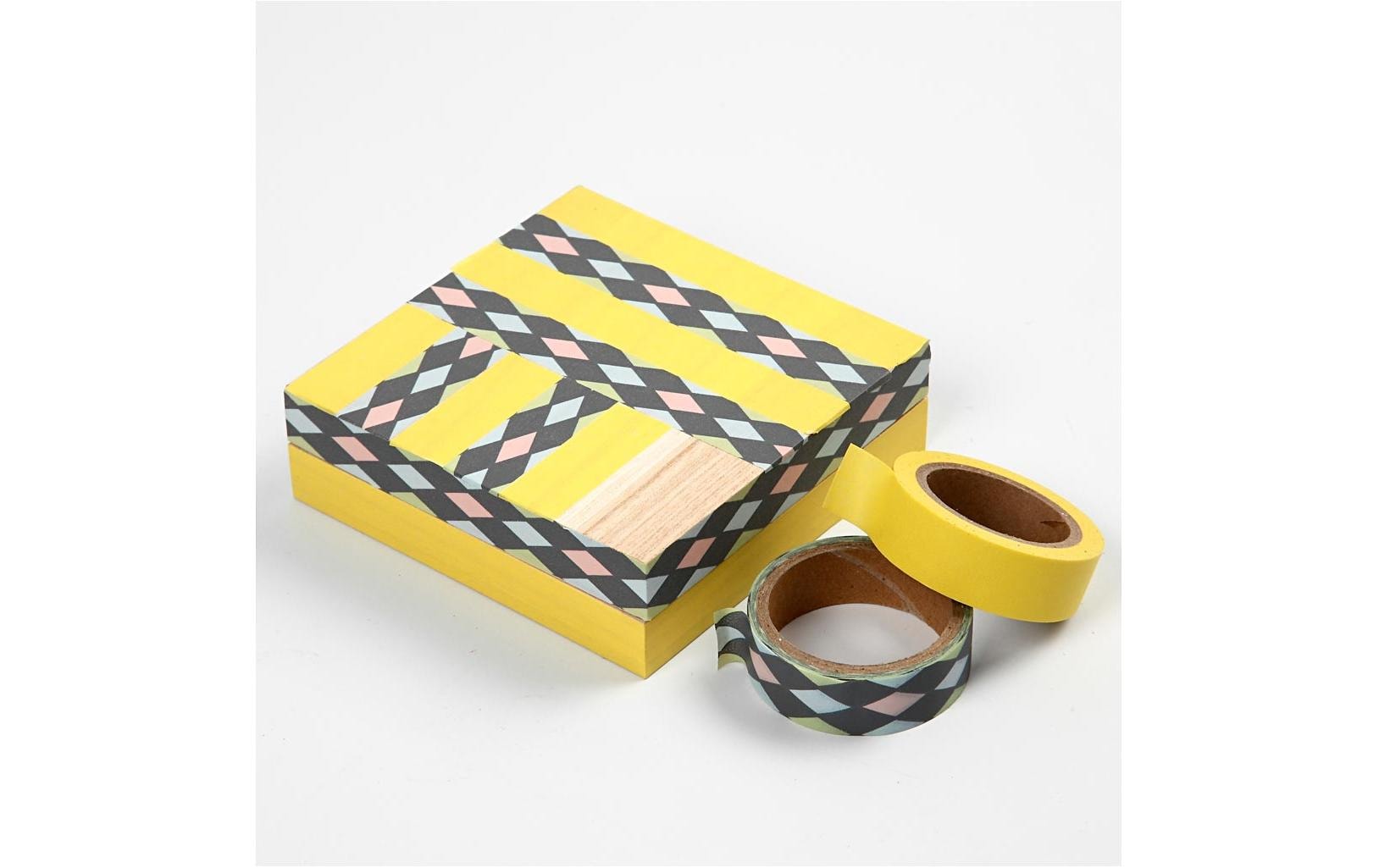 Creativ Company Holzkasten, 10 × 10 × 3 cm, Holz