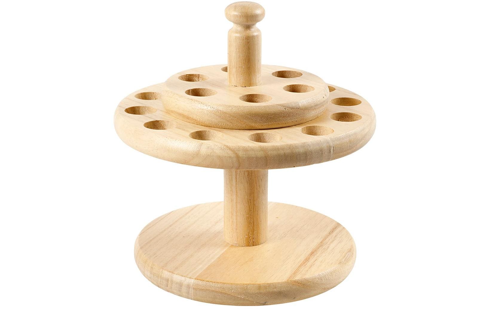 Creativ Company Stiftehalter – für 18 Scheren, Holz, 190 × 130 × 190 mm