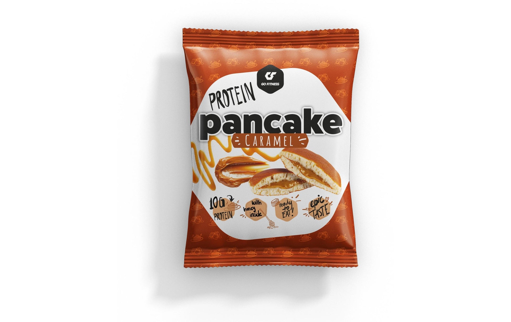 Go Fitness Nutrition Protein-Pfannkuchen – Karamell – 50 g
