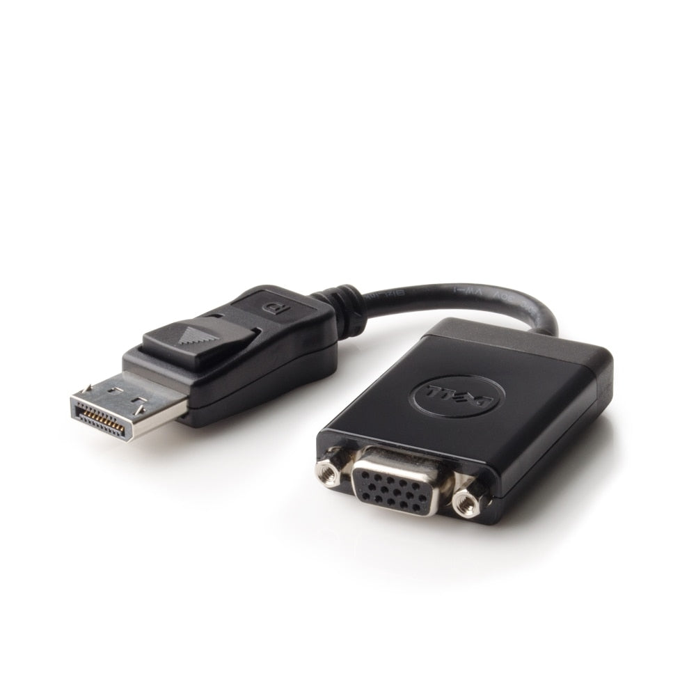DELL R74C3 Adapter DisplayPort zu VGA – 15-polig (HD-15), Schwarz, für Dell OptiPlex/Precision/Latitude