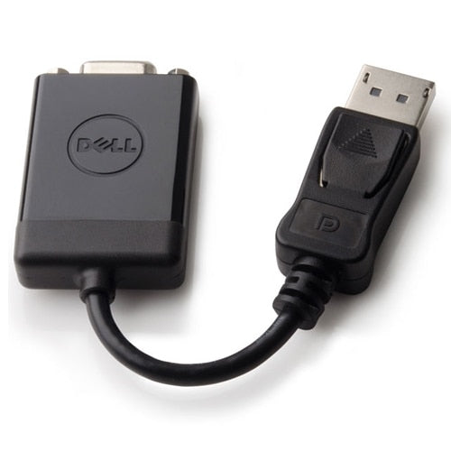 DELL R74C3 Adapter DisplayPort zu VGA – 15-polig (HD-15), Schwarz, für Dell OptiPlex/Precision/Latitude