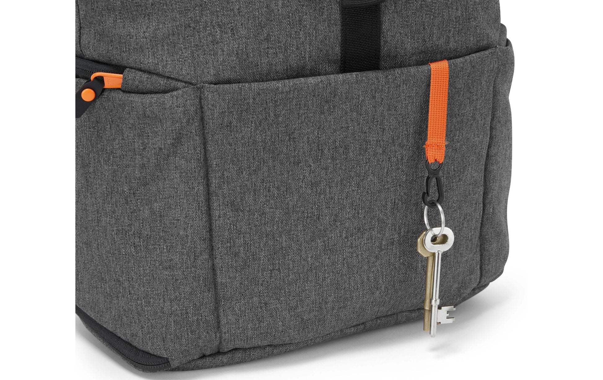 Hotbox Shuttle – Notebook-Rucksack – für 15"-Notebook, Polyester, Grau, aus recyceltem Material