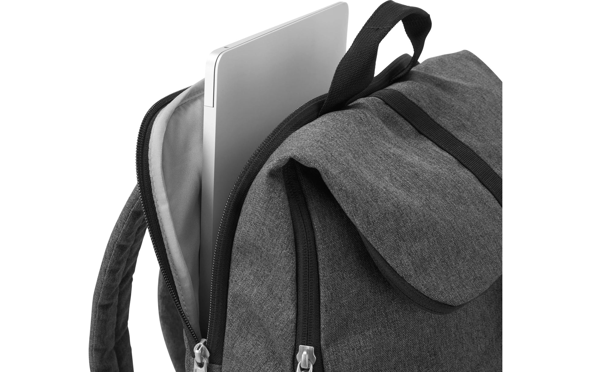 Hotbox Shuttle – Notebook-Rucksack – für 15"-Notebook, Polyester, Grau, aus recyceltem Material
